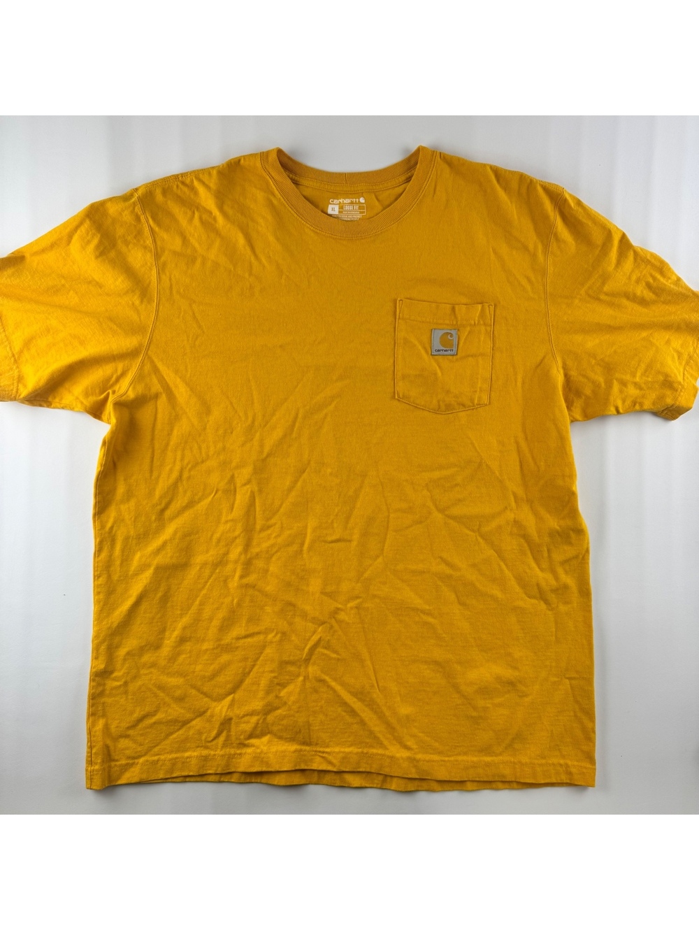 Carhartt Men’s Yellow T-Shirt XL